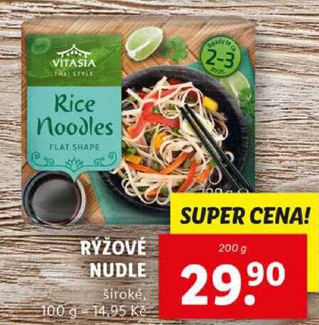 RÝŽOVÉ NUDLE, 200 g