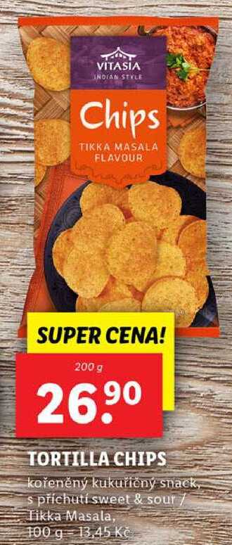 TORTILLA CHIPS, 200 g