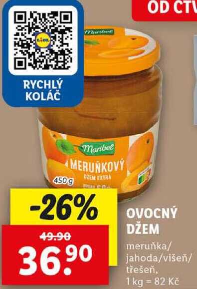 OVOCNÝ DŽEM, 450 g