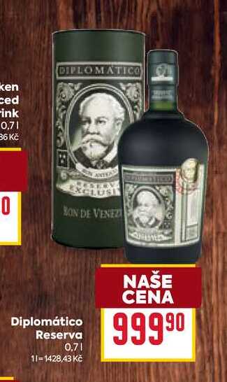 Diplomático Reserva 0,7l