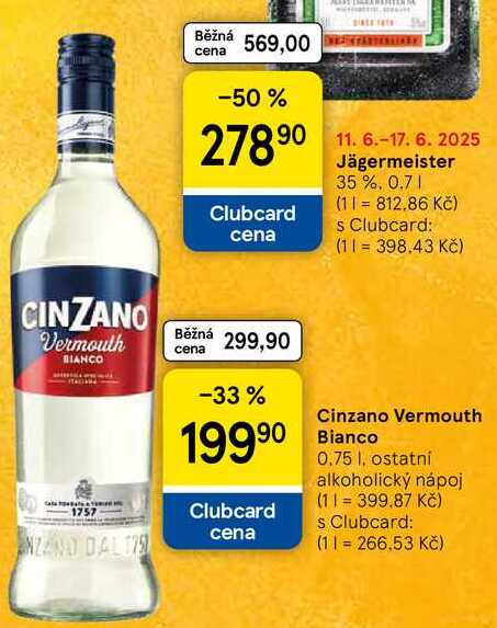 Cinzano Vermouth Bianco, 0.75 l