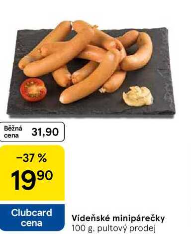 Vídeňské minipárečky, 100 g 
