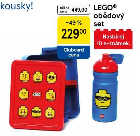 LEGO® obědový set kousky! 
