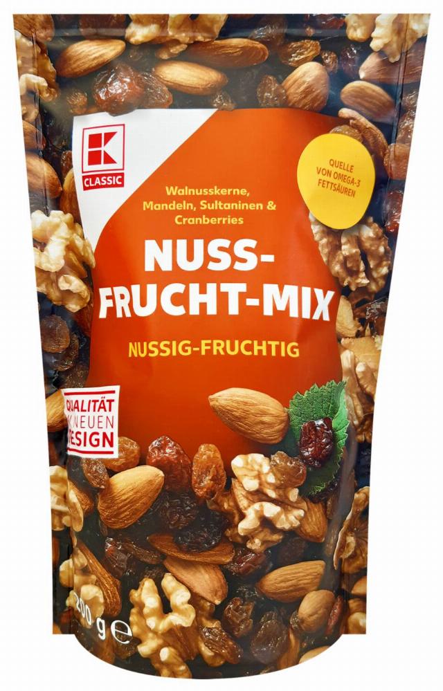 K-Classic Směs ořechů a ovoce