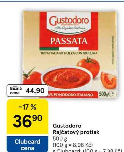 Gustodoro Rajčatový protlak, 500 g 