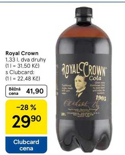 Royal Crown, 1.33 l