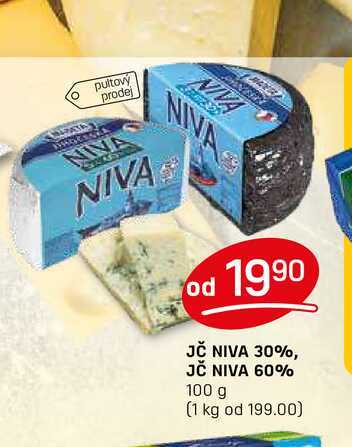 JČ NIVA 60% 100 g 