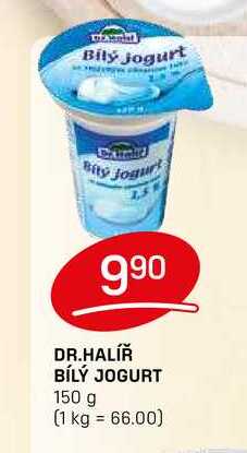 DR.HALÍŘ BÍLÝ JOGURT 150 g 