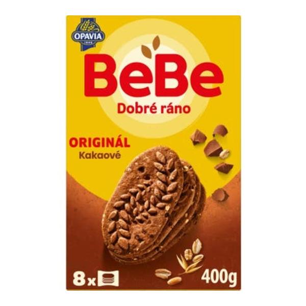 Opavia sušenky kakaové BeBe Dobré Ráno s kousky čokolády 8 x 50g
