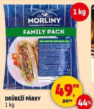 DRŮBEŽÍ PÁRKY, 1 kg 