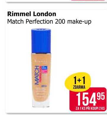 Rimmel London Match Perfection 200 make-up  