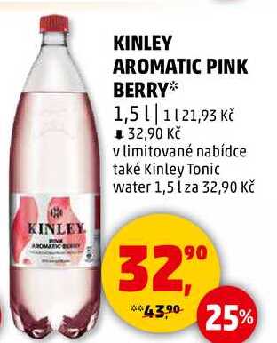 KINLEY AROMATIC PINK BERRY, 1,5 l