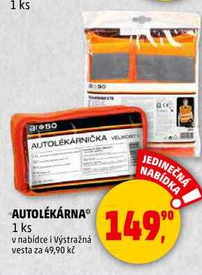 AUTOLÉKÁRNIČKA, 1 ks