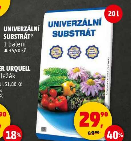 UNIVERZÁLNÍ SUBSTRÁT, 1 balení  