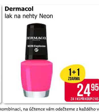 Dermacol lak na nehty Neon