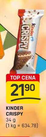 KINDER CRISPY 34 g
