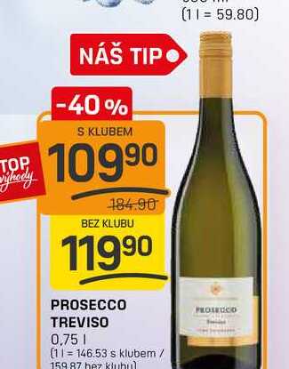 PROSECCO TREVISO 0,75l
