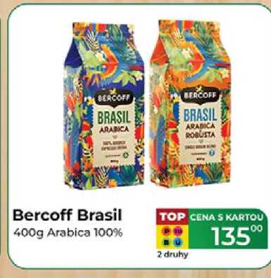 Bercoff Brasil 400g Arabica 100%