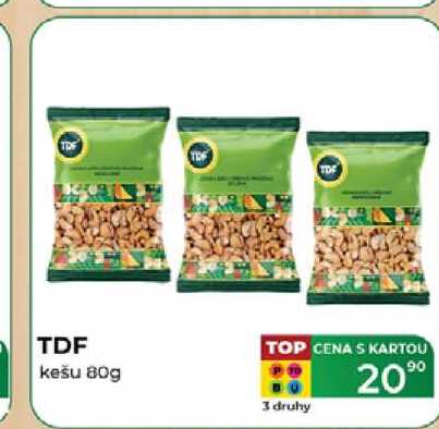 TDF kešu 80g
