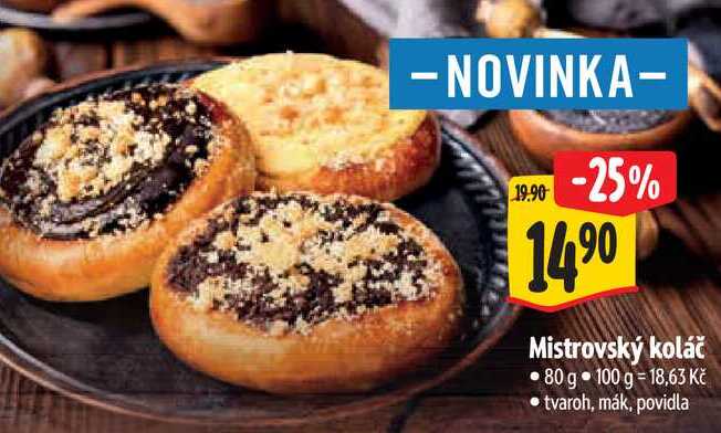  Mistrovský koláč 80 g 