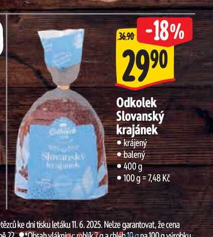 Odkolek Slovanský krajánek 400 g