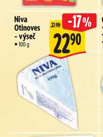 Niva Otinoves - výseč 100 g  
