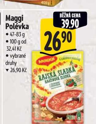 Maggi Polévka   47-83 g 