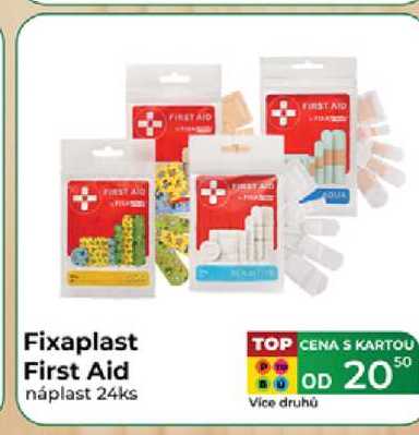 Fixaplast First Aid náplast 24ks  