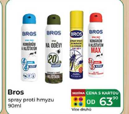 Bros spray proti hmyzu 90ml  