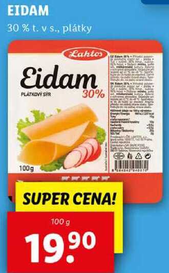 EIDAM, 100 g