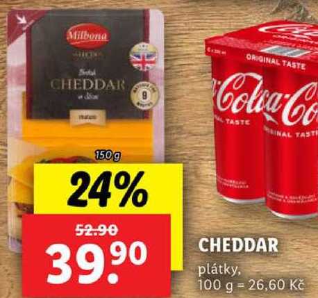 CHEDDAR, 150 g