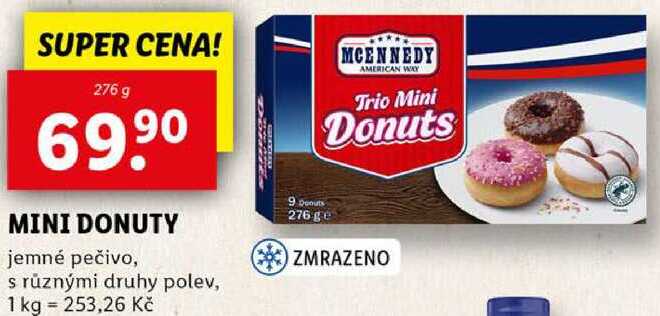 MINI DONUTY, 276 g