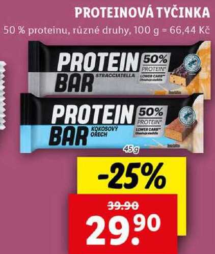 PROTEINOVÁ TYČINKA, 45 g