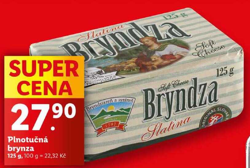Plnotučná brynza, 125 g