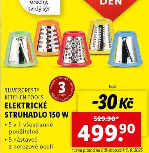 ELEKTRICKÉ STRUHADLO 150 W 