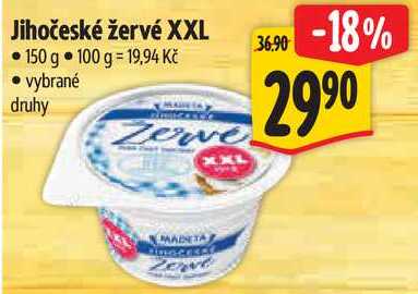 Jihočeské žervé XXL, 150 g