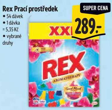 Rex Prací prostředek, 54 dávek