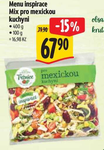 Menu inspirace Mix pro mexickou kuchyni, 400 g 