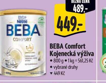  BEBA Comfort Kojenecká výživa 800 g  