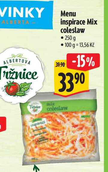  Menu inspirace Mix coleslaw 250g  