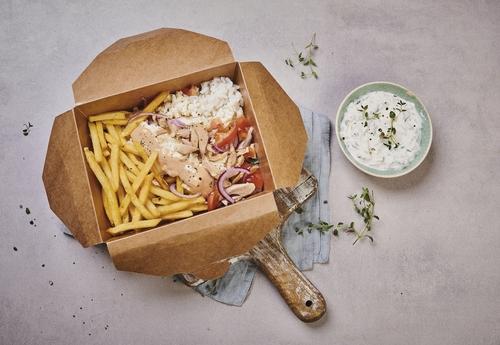 Kuřecí gyros box