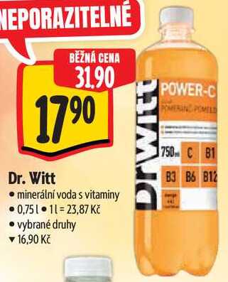 Dr. Witt, 0,75 l