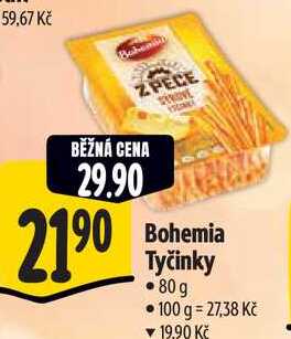 Bohemia Tyčinky, 80 g 