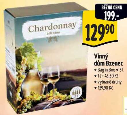 Vinný dům Bzenec, 3 l