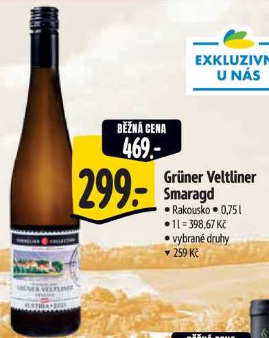 Grüner Veltliner Smaragd, 0,75 l