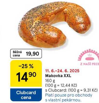 Makovka XXL, 160 g  