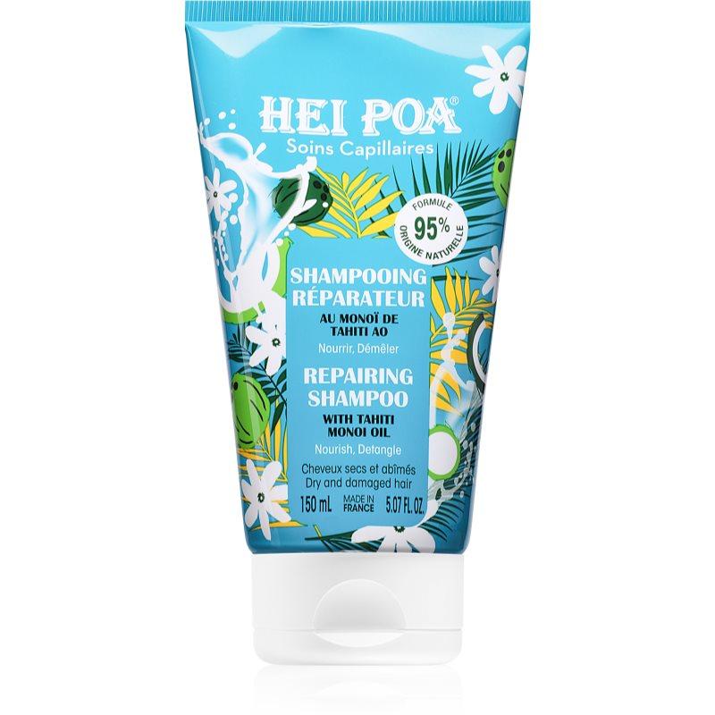 Hei Poa Tahiti Monoi Oil Tiara šampon pro suché a poškozené vlasy 150 ml