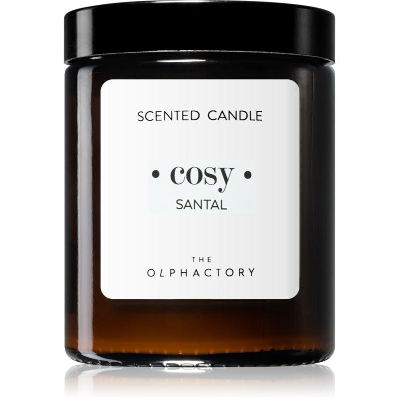 Ambientair The Olphactory Santal vonná svíčka (brown) Cosy 135 g