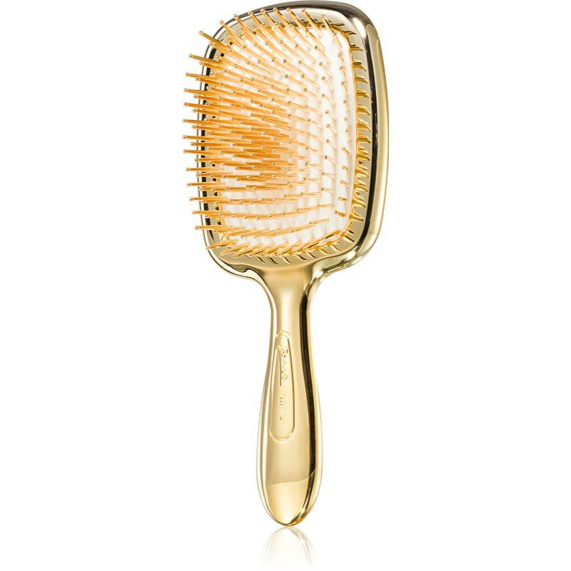 Janeke Gold Line Hairbrush with Mirror kartáč na vlasy se zrcátkem 21,5 x 9 cm 1 ks