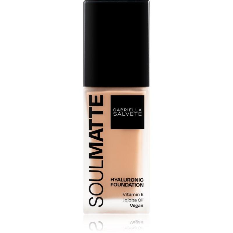 Gabriella Salvete SoulMatte dlouhotrvající make-up s matným efektem odstín 04W Golden Sand Warm 30 ml
